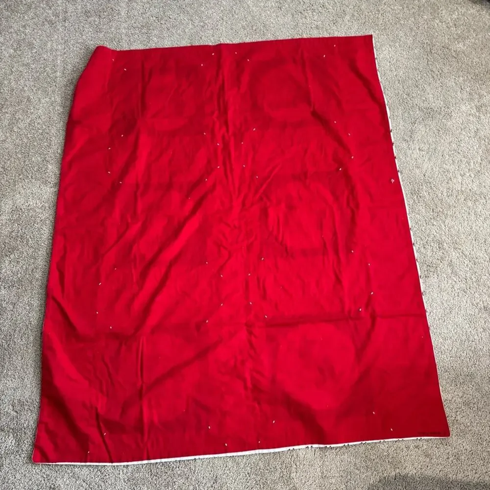 Vintage Sunbonnet Sue & Overall Sam Patchwork Quilt Baby Blanket Lightweight
